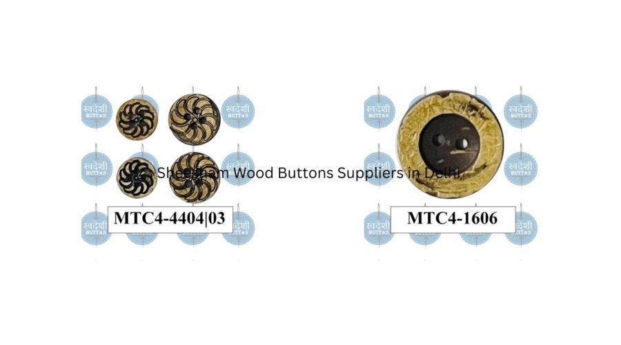 Sheesham Wood Buttons Manufacturers in Delhii